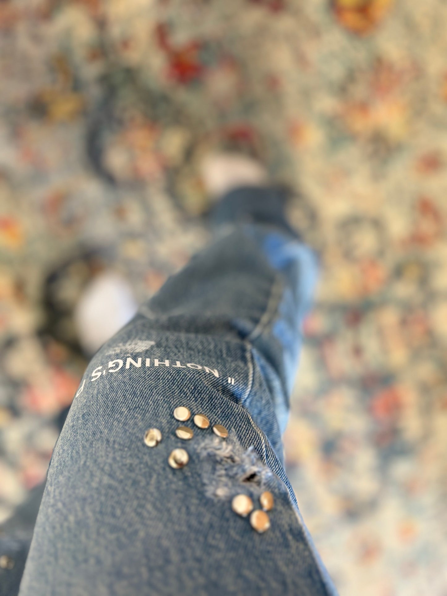 Raw Edge Denim jeans
